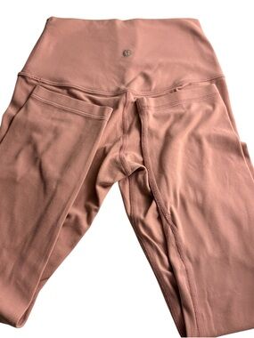 Lululemon athletica Womens Small Dusty Pink High-Rise Leggings
